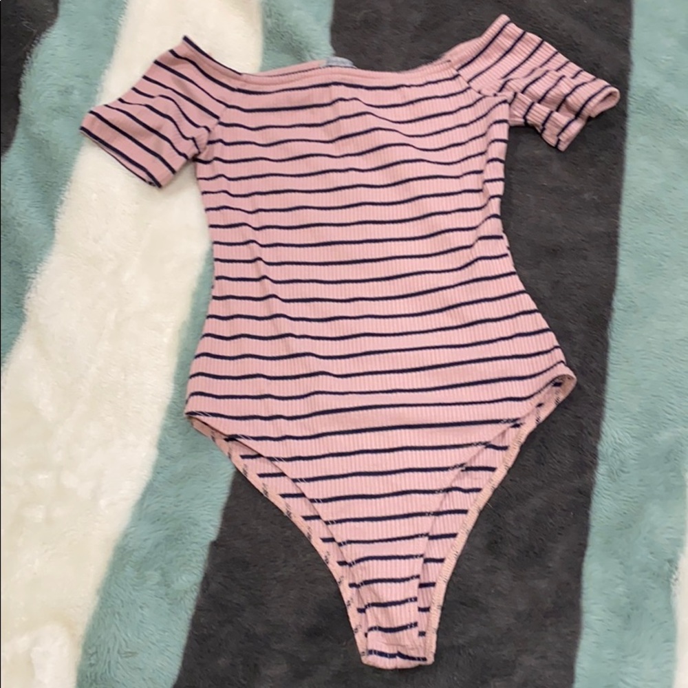 Off the shoulder bodysuit!